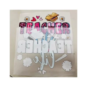 Custom Plastisol Heat Transfer Stickers for Garments