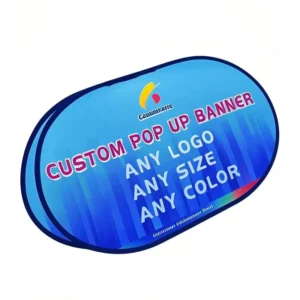 Custom Portable Horizontal Pop-Up A-Frame Banner Stand