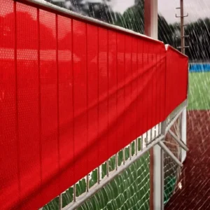 Custom Portable PVC Mesh Vinyl Banners 100x150cm, Foldable, for Outdoor Games and Trade Shows with Digital Printing