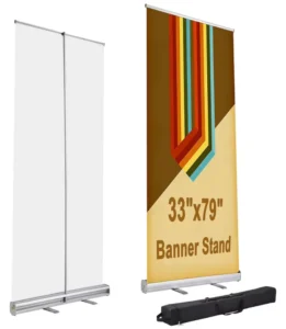 Custom Portable Roll-Up Vinyl Banner for Trade Shows and Exhibitions