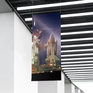 Custom Portable Wall-Hanging Flag Banner for Sublimation Digital Printing