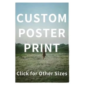 Custom Poster (A1/A2/A3/A4 Sizes) LOW MOQ Anime Wall Decor Living Room Office Bedroom Paperboard Fancy Paper Printed Film