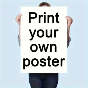 Custom Poster Design & Printing for School Educational Kids Motivational Preschool Talking Anime Wall Decor Posters