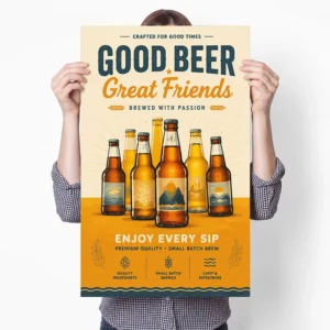 Custom Poster Printing A0 A1 A2 A3 A4 Colorful Movie Business Promotion Poster