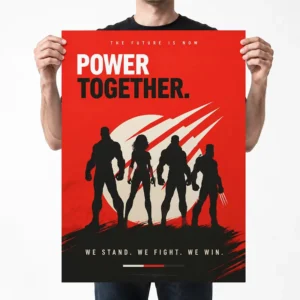 Custom Poster Printing for Movie Anime Advertising and Wall Decoration
