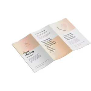 Custom Premium Coated Offset Paper Flyer Catalogue Pamphlet Brochure Booklet Instruction Manual Leaflet Printing with Logo