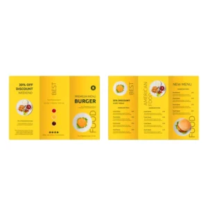 Custom Print Mini A4 A5 Coated & Art Paper Flyers Booklets Brochures with Offset Printing Services