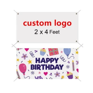Custom Print Outdoor Business Vinyl Banner Personalized Promotional Flag