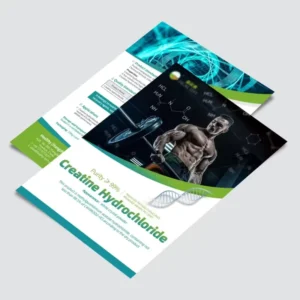 Custom Print Paper A6 A5 A4 Flyers Brochures Printing Service for Gym Sport Business