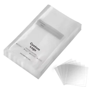 Custom Printed 25 x 35 cm Plastic Vacuum Seal Bags for Tea Packaging