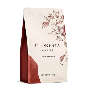 Custom Printed 250g 1kg Compostable Plastic Mylar Flat-Bottom Coffee Bags with Valve