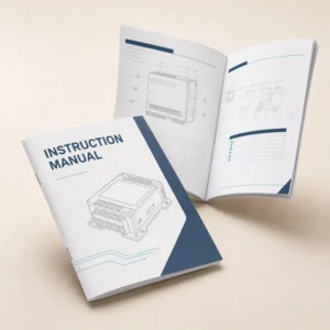 Custom Printed A4/A5 Folded Instruction Manual Booklets for Electronic Products