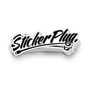 Custom Printed Adhesive Logo Kiss-Cut Waterproof Vinyl Stickers