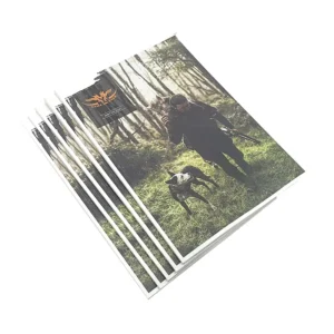 Custom Printed Art Paper Fashion Book Catalog Perfect Binding Booklet Brochure Scratch Proof Soft Cover Magazine Printing