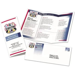 Custom Printed Brochure Catalog Folded Small Booklet Paperboard Flyer