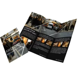Custom Printed Brochure Pamphlet Manual