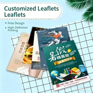 Custom Printed Brochures and Flyers for Retail, Food, and Education Brands