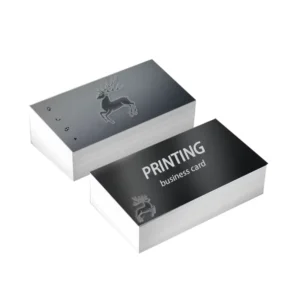 Custom Printed Business Cards Art Paper Embossed Finish Offset Printing Box Included Advertising Flyers