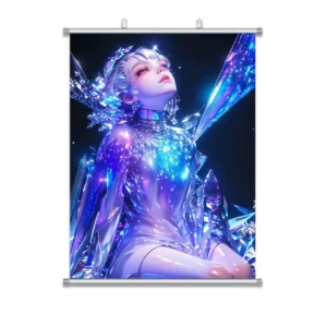 Custom Printed Cartoon Anime Poster Banner Wall Scroll for Decoration