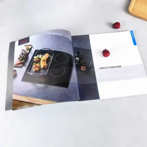Custom Printed Catalog Brochure Booklet Magazine in Newsprint Fancy Paper and Corrugated Board