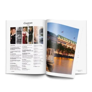 Custom Printed Catalog Brochure Flyer with Offset Printing and Coated Paper