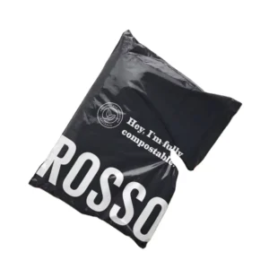 Custom Printed Compostable Poly Mailer Packaging Bag with Self-Adhesive Closure