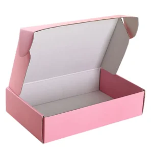 Custom Printed Corrugated Paper Packaging Box for Food, Clothing, and Cosmetics
