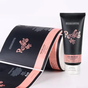 Custom Printed Cosmetic Bottle Labels