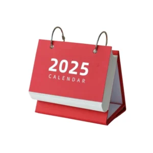 Custom Printed Desktop Advent Calendar with Changeable Digital Display for Desk Decoration