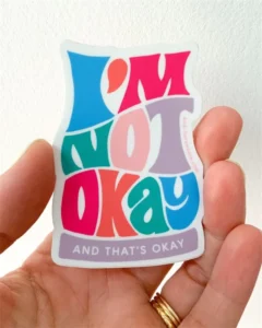 Custom Printed Die-Cut Cartoon Logo Vinyl Stickers for Grocery Products