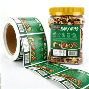 Custom Printed Durable Vinyl Waterproof Refrigerator- and Freezer-Safe Stickers for Canned Goods and Bottles
