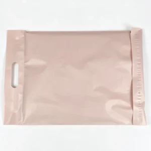 Custom Printed Express Courier Recycled Pink Poly Mailer Bags