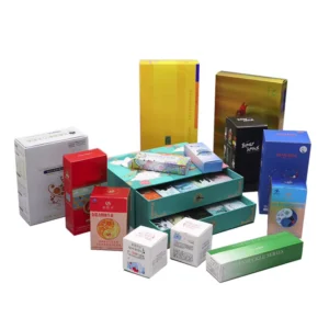 Custom Printed Foldable Paper Packaging Box with Own Brand Logo