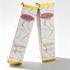 Custom Printed Foldable Recycled Cardboard Packaging Boxes for Cosmetic, Skincare, Food, and Retail Products