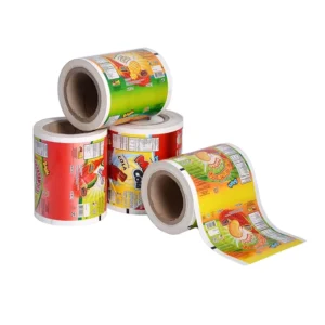 Custom Printed Food Grade BOPP/CPP Laminating Plastic Heat Seal Film Roll for Snacks, Lollipops, Candy, Chocolate, and Sugar