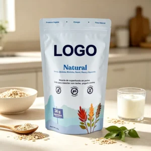 Custom Printed Food Grade Stand-Up Plastic Pouch Bags with Logo Factory