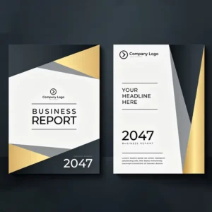 Custom Printed Full-Color Company Profile Brochure and Business Catalog on Paper