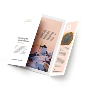 Custom Printed Full color Offset Art Cardboard Brochures Flyers Furniture Catalogues Custom Size CMYK Color Perfect Binding