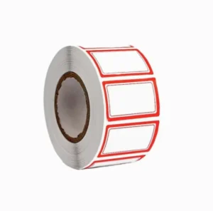 Custom Printed Glossy Color Barcode Adhesive Paper Thermal Labels for Supermarket Pricing
