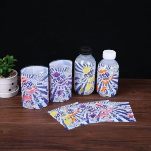 Custom Printed Holographic PVC Shrink-Wrap Sleeves for Jars and Energy Shots