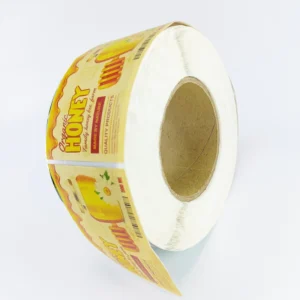 Custom Printed Kraft Paper Product Instruction Sealing Packaging Labels