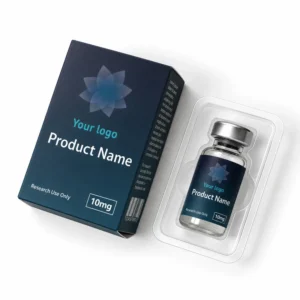Custom Printed Labels for 3 mL and 10 mL Glass Peptide Bottles and Boxes