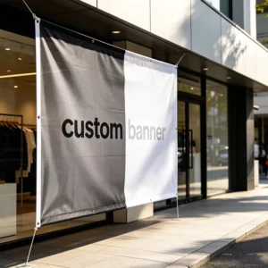Custom Printed Large Size Mesh Fabric Outdoor Advertising PVC Banner