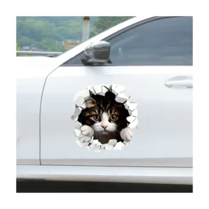 Custom Printed Logo Car Stickers Waterproof Window Decals Die-Cut