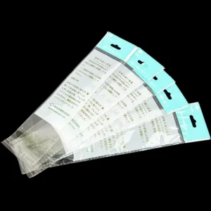 Custom Printed Logo Plastic Self-Sealing Bags