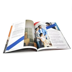 Custom Printed Manuals A4 A5 Colouring Instruction Brochure Hardback Paperback Softcover Book Catalog Booklet Printing