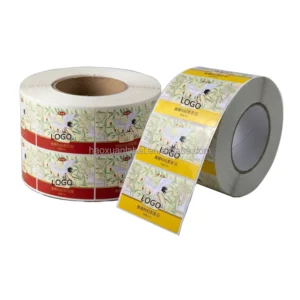 Custom Printed Matte Vinyl Labels, Adhesive Roll and Sheet Stickers for Liquid Packaging
