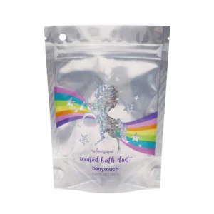 Custom Printed Mylar Aluminized Foil Plastic Aroma Packaging Heat-Seal Stand-Up Ziplock Pouch for Bath Salt Balls and Body Scrub