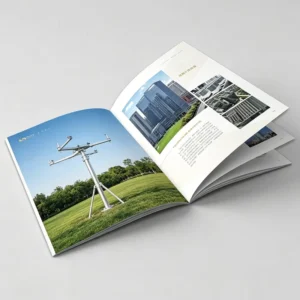 Custom Printed Offset Paper Business Product Catalogue Brochure with Custom Logo