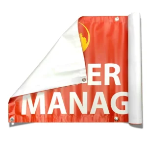 Custom Printed Outdoor Advertising Vinyl Banner Vertical